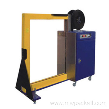 Semi-automatic side pallet strapping machine for pallet